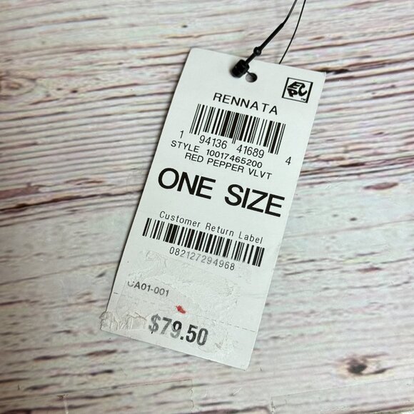 I.N.C. INTERNATIONAL CONCEPTS Rennata Quilted Clutch Crossbody – Red Pepper - Picture 4 of 4